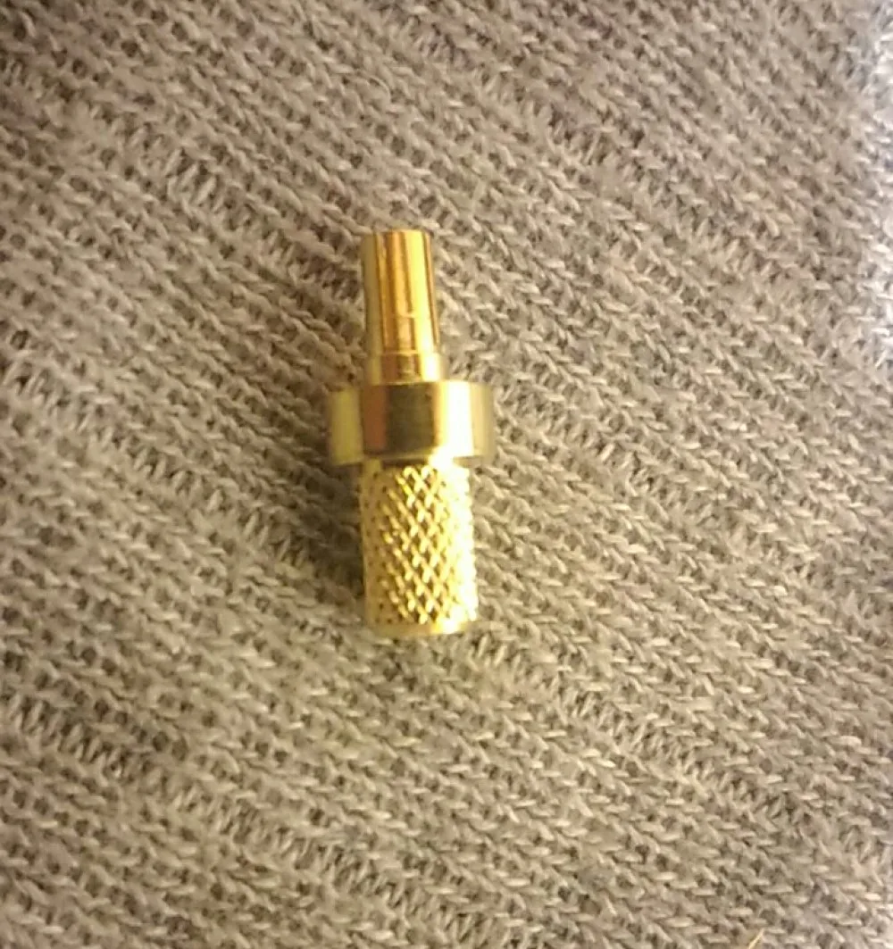 CRC9 Male Striaght Crimp For RG58 RG400 LMR195 RG142 Cable RF Coaixal Connector