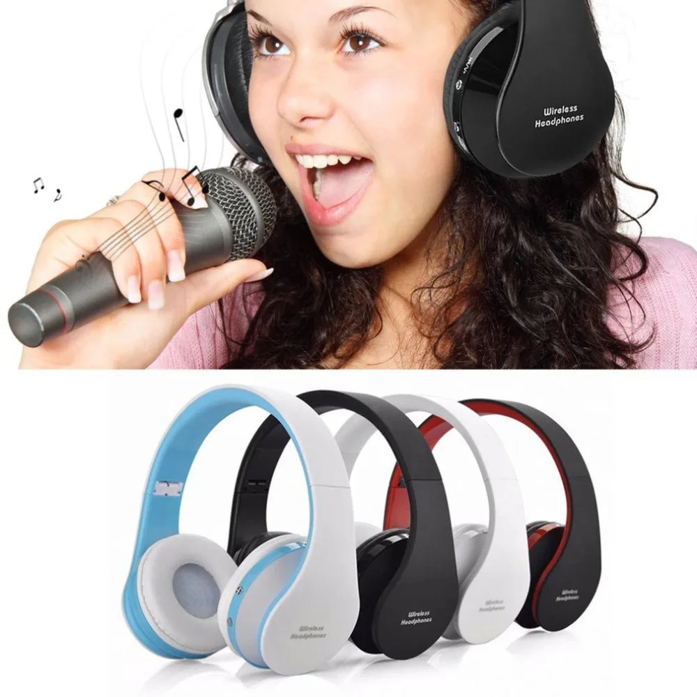 Nx8252 Headset Headset Wireless Sports Mini With Wheat Bass Folding Bluetooth Headset Listen To Music And Chat for iPhone
