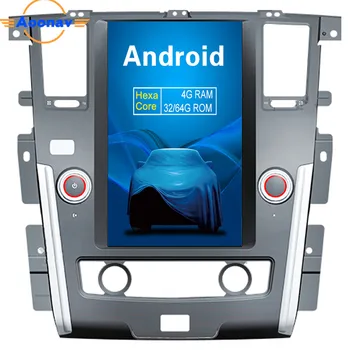

AOONAV 13.6 inch car GPS Radio navigation for-NISSAN PATROL 2010-2018 multimedia player vertical screen auto Android 9.0