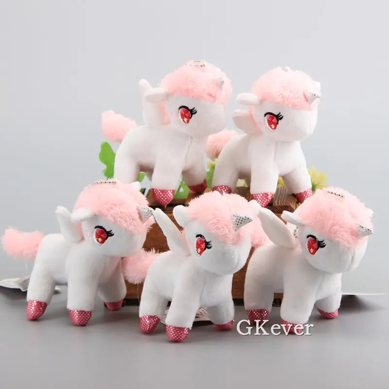 5 шт./партия kawaii плюшевый брелок/подвеска детский подарок Русалочка подвеска «Единорог» брелок Мягкая игрушка куклы Детский подарок