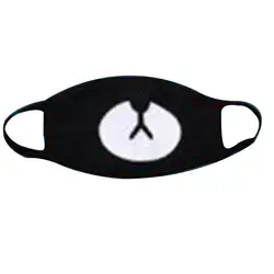 1 шт хлопковая Пылезащитная маска для лица унисекс корейский стиль Kpop Черный Медведь Велоспорт Анти-пыль хлопок лицевая Защитная крышка