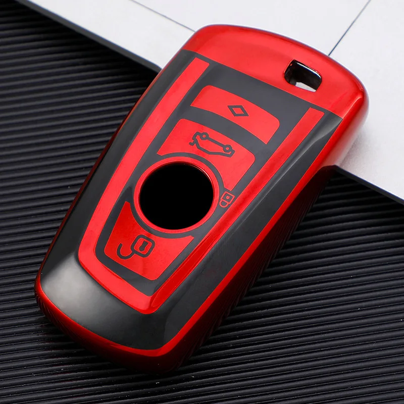 Cover chiate/telecomando per BMW F31 F10 F11 F30 F18 E46 118i 320i 1 3 5 7 serie X3 F25 X4 M3 M5 borsa portachiavi accessori Shell - H95fc2fc9de584cdcaf739e6ae5d0efe6i