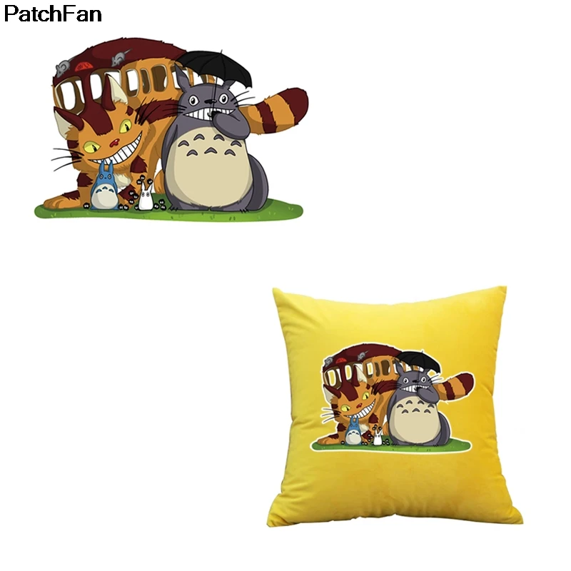 Patchfan кошка животные DIY термопресс наклейки утюг на патчи ручной работы нашивки на одежду куртка Футболка теплопередача A2526