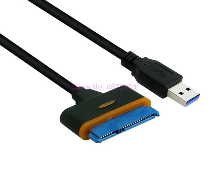 50 шт./лот 40 см USB 3 0 SATA кабель Sata к адаптер до 6 Гбит/с Поддержка 2 5 дюйма внешний SSD HDD