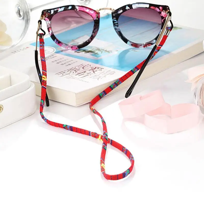 New Eyeglass Sunglasses Cotton Neck String Cord Retainer Strap Eyewear Lanyard Holder Glasses Chain 1 X Tin Alloy | Аксессуары для