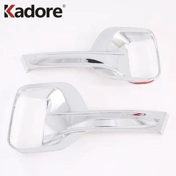 

For KIA SELTOS 2019 2020 Chrome Trim Front Foglight Fog Light Cover Trim Car-styling Protect Exterior Accessories Sticker