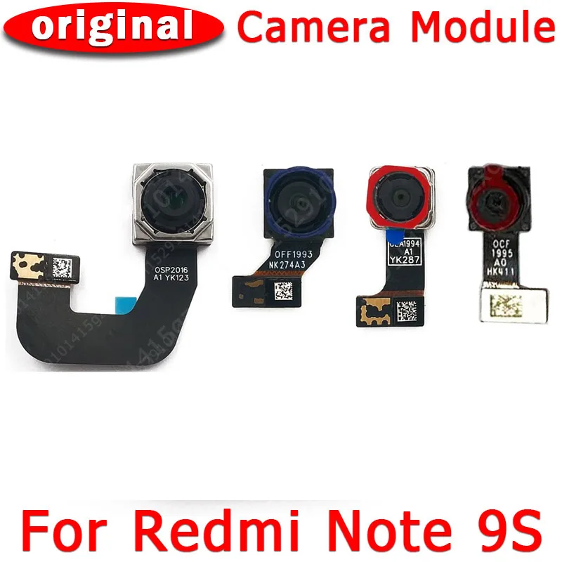 Оригинальная фронтальная задняя камера для Xiaomi Redmi Note 9s Note9s 9 s модуль основной