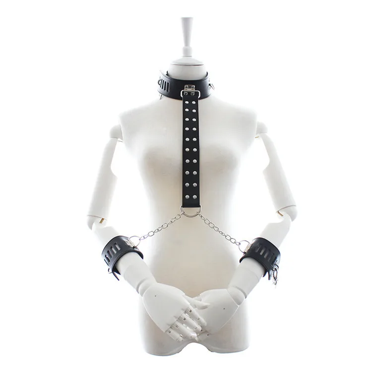 

Adult supplies bound toys flirting tie hand collar best selling female appliances bound hand bound toy collar