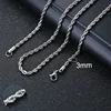 3mm Silver Rope