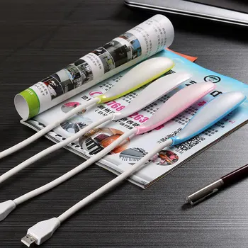 

New 2019 Wholesale Novelty USB Led Desk Lamp Table Lamp Flexible Light Lamp For Notebook Laptop PC Desktop Computer Book Reading
