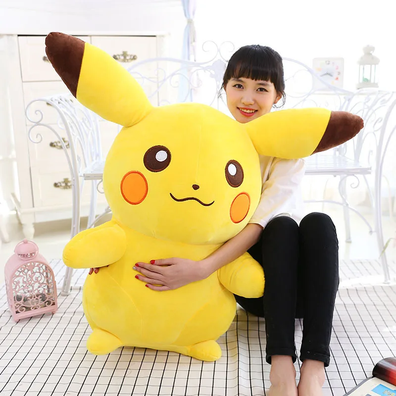 

Plush Toys Pikachu Catch Crane Machine Doll Anime Digital Item Cartoon Doll Pillow