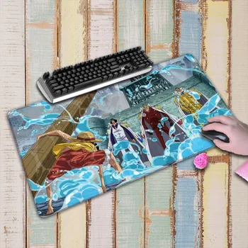 

one piece luffy Mouse Pad pad to Mouse Notbook Computer Mousepad Overlock Edge Big Gaming Padmouse Gamer to Laptop Mat