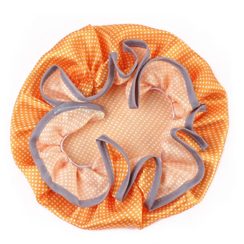 Цвет: желтый Baby Shower Cap Baby Care Baby Elasticity Bath Hat Protection Children's Waterproof Cap - Цвет: Цвет: желтый