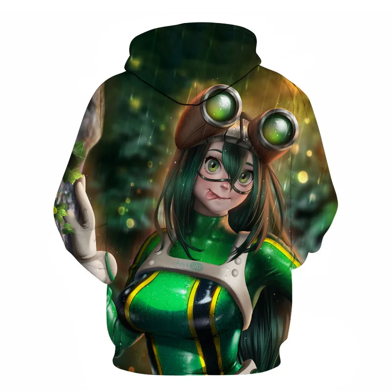 My Hero Academy Cross Me 3D худи с принтом толстовки для мужчин и женщин пуловер с капюшоном колледж Ветер пуловер TopDC