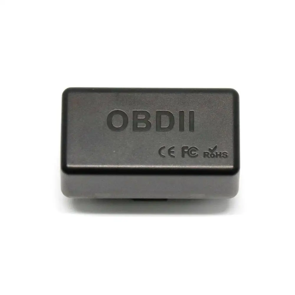 Новейший obd-ii elm327 V1.5 Супер Мини ELM327 Bluetooth V01L2-1 OBD2 сканер/считыватель кода - Цвет: Black color