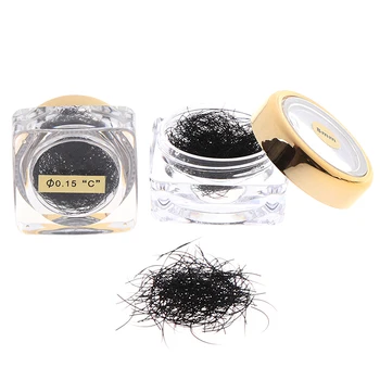 

Hot Selling C Curl and J Curl selection Individual False Fake Eyelashes Extensions Mink Single Long Loose Lashes Strand