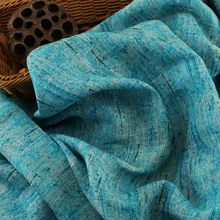 Натуральный чистый рами Лоскутная цифровая печать tissu модное платье и cheongsam ткани