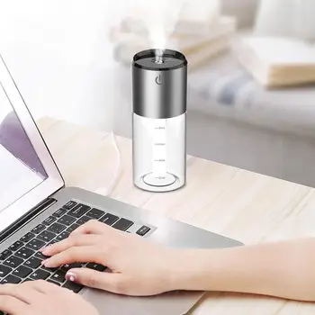 

Car Humidifier Aroma Mist Purifier Aromatherapy Humidifier QC3.0 Dual USB LED Light Useful Portable Fashion Air Outlet Clip