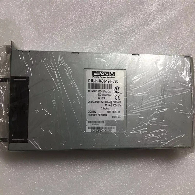 PSU для huawei MuRata Tecal E6000 1600W источник питания D1U-H-1600-12-HC2C EPW1600-12A