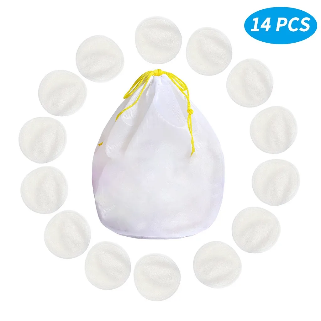 Best Selling 2020 Cotton Makeup Remover Pads Reusable Soft Facial Skin Care Wipes Face Clean maquiagem profissional completa