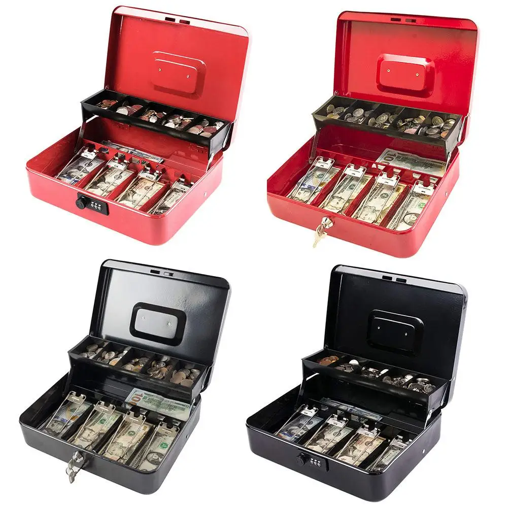 

Large Cash Money Coin Storing Box Register Insert Tray Replacement Cashier Safe Drawer Storage Register Box Organizer Classify