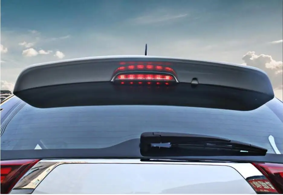 

ABS free punching fixed wing tail Car accessories for Mitsubishi Outlander 2016 2017 2018 fast ship