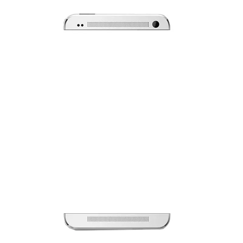 Для htc one M7 801e 801n Крышка батарейного отсека задняя крышка корпуса задняя крышка для htc ONE M7 замена крышки батарейного отсека части - Цвет: White