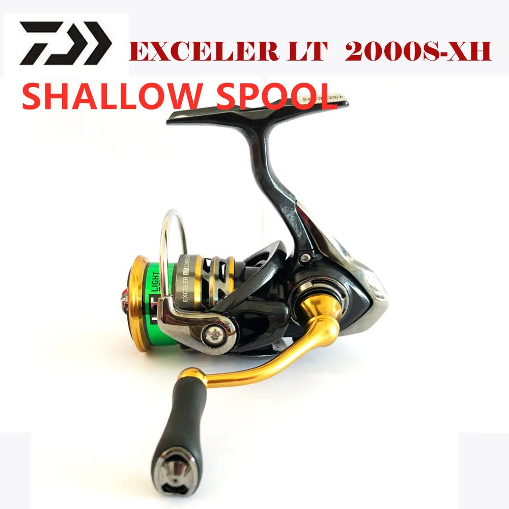 Оригинальная Рыболовная катушка Daiwa Exceler LT 2000 S XH мелководье 6 2: 1|Рыболовные