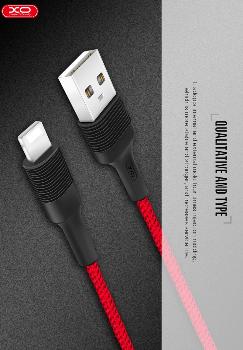 XO Быстрая зарядка USB кабель для iPhone 11 Pro Max зарядное устройство USB-C Шнур Micro usb type C кабель для Android мобильный телефон кабель