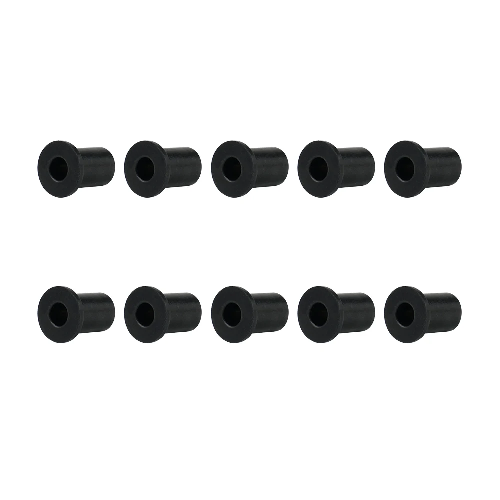 NICECNC 5/16" Wellnuts 10 Pcs Rubber Black Universal Canoe Boat Kayak Windscreen Accessory