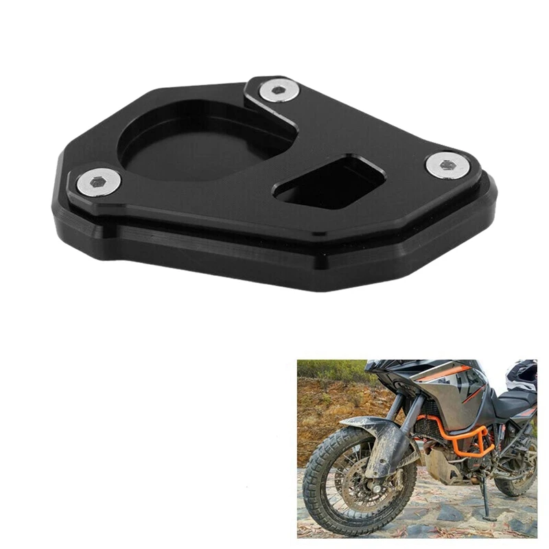 Подставки боковой удар подставка расширения пластина замещать для KTM 1050 1090 1190 1290 Приключения 2013