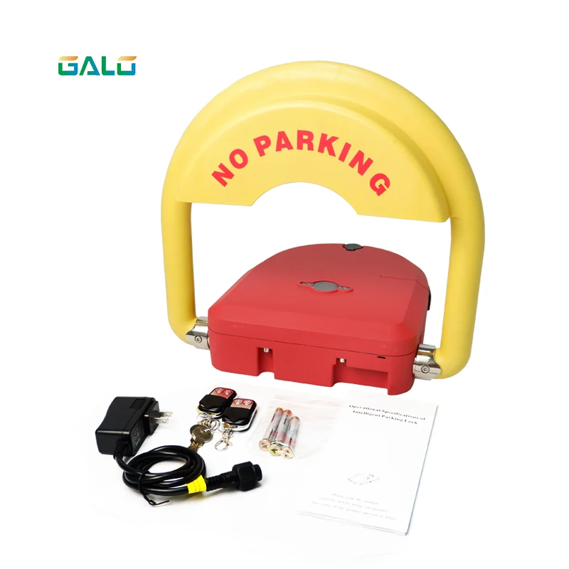 #Superseptember Smart Automatic CE Waterproof Remote Control Car Parking Lock Red color #Superseptember Smart Automatic CE Waterproof Remote Control Car Parking Lock Red color