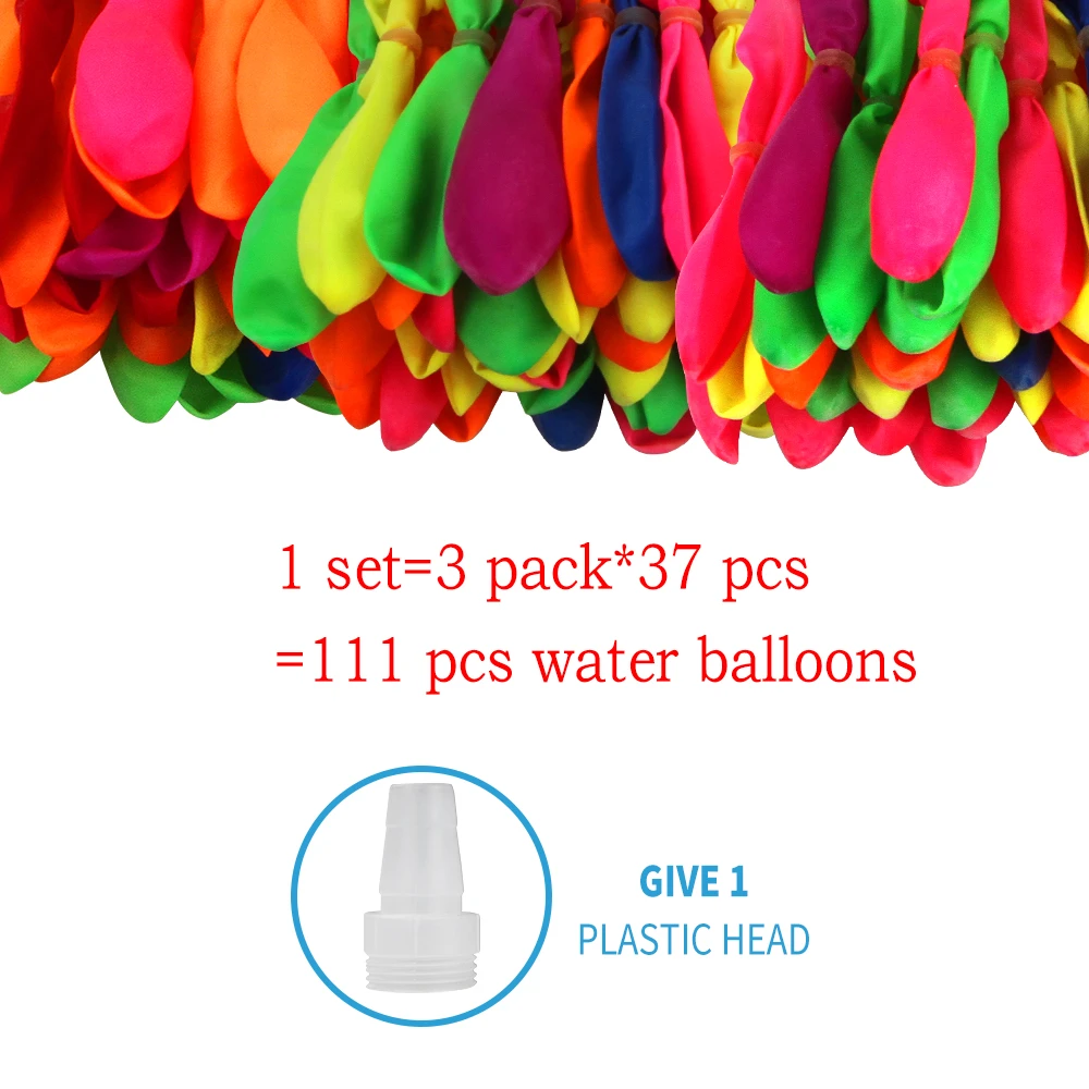 111 Water Balloons Children Waterballonnen Bombs Ball Multicolor Latex