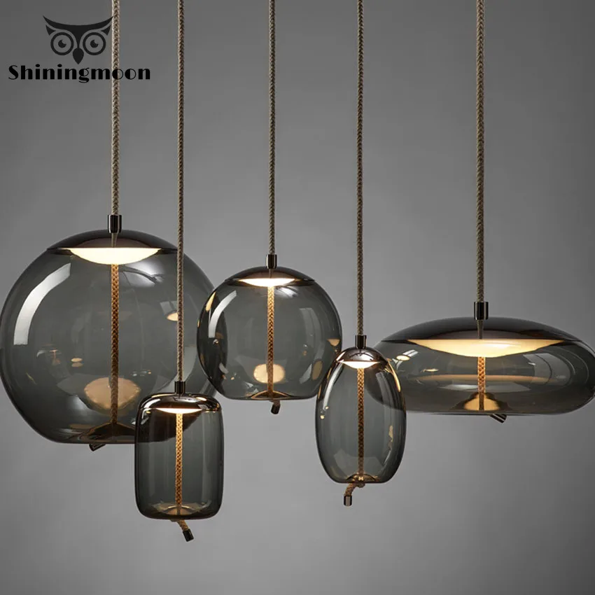Vintage Home Decor Kitchen Pendant Lights Modern LED Glass Bar Hanging Lamps Dinning/Living Room Metal Art for Garden Luminaria Vintage Home Decor Kitchen Pendant Lights Modern LED Glass Bar Hanging Lamps Dinning/Living Room Metal Art for Garden Luminaria