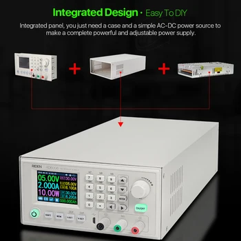 

USB WiFi DC-DC Voltage Current Step-down Digital Control Power Supply Module Housing Buck Voltage Converter Voltmeter Housing