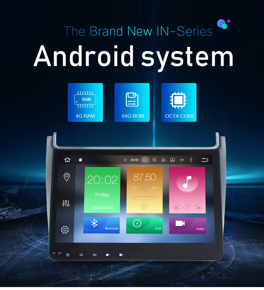 Excellent Android 9.0 car Radio Multimedia GPS Player For Volkswagen Polo 2015-2017 Auto Audio DVD Navigation Video WIFI Bluetooth Stereo 0 Excellent Android 9.0 car Radio Multimedia GPS Player For Volkswagen Polo 2015-2017 Auto Audio DVD Navigation Video WIFI Bluetooth Stereo 0