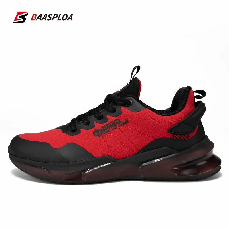 Baasploa-zapatos informales para hombre, calzado para correr al aire libre, antideslizantes, resistentes al desgaste, ligeros, para caminar, 2021