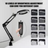 5X Magnifying Glass Desk Lamp Magnifier LED Light Foldable Reading Lamp with Three Dimming Modes USB Power Supply ► Photo 3/6