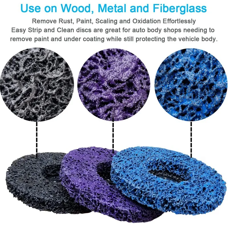Tools 6 Pcs Paint Stripping Disc Wheel Rust Stripper Strip Discs for