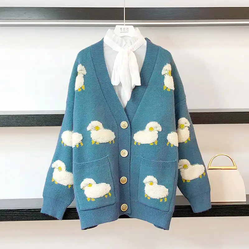 aliexpress sheep cardigan