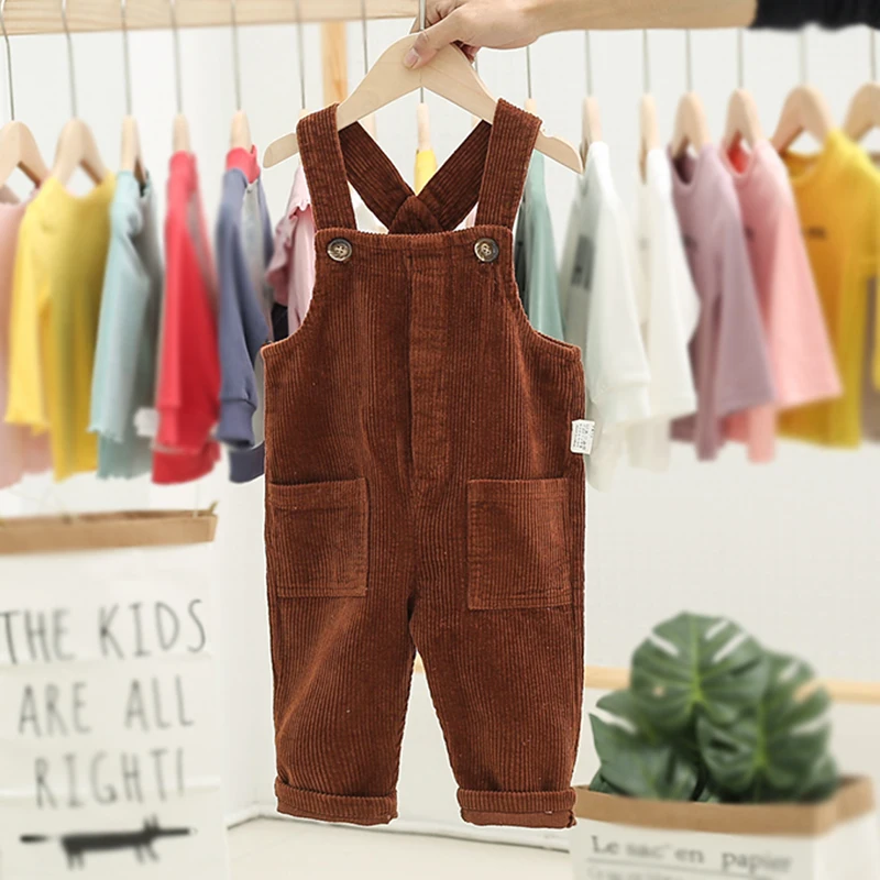 Winter Overalls New Baby Overall Pants Corduroy Overalls Baby Bib Pants Toddler Girl Overalls Baby Boy Overalls