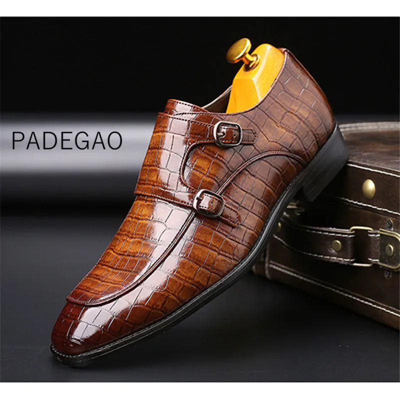 

Men Shoes 2019 Shoes Men Casual Leather Luxury Shoes Men Fashion Brogue Shoes Business Sneaker