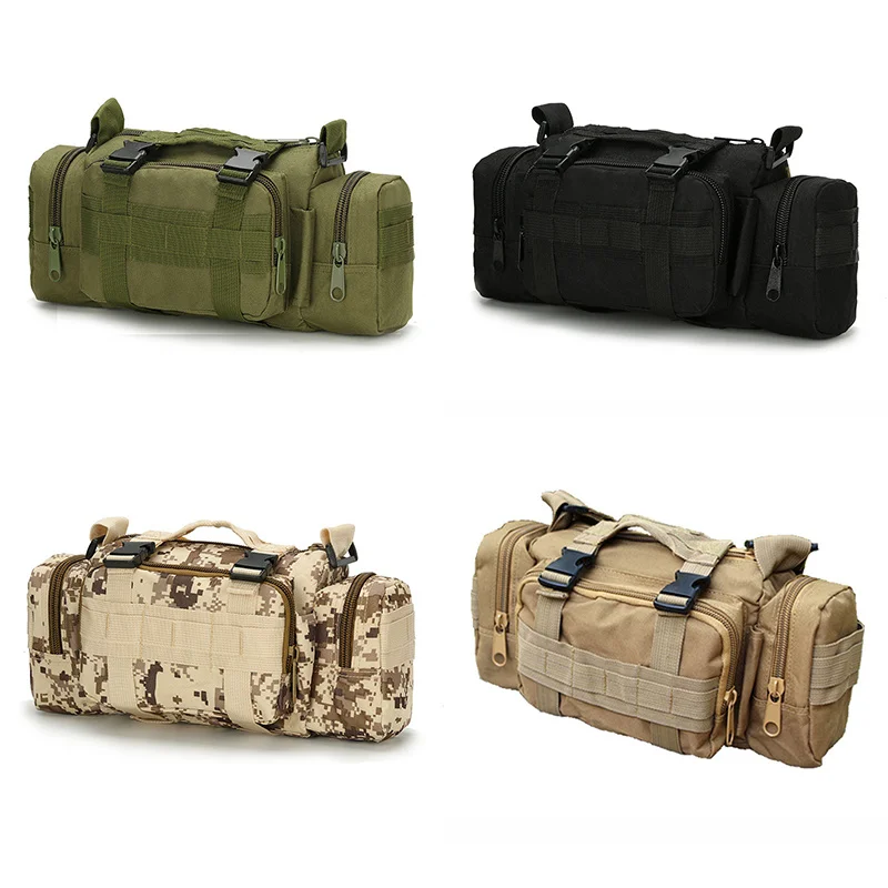 Тактическая армейская сумка через плечо военная с системой Молле уличная