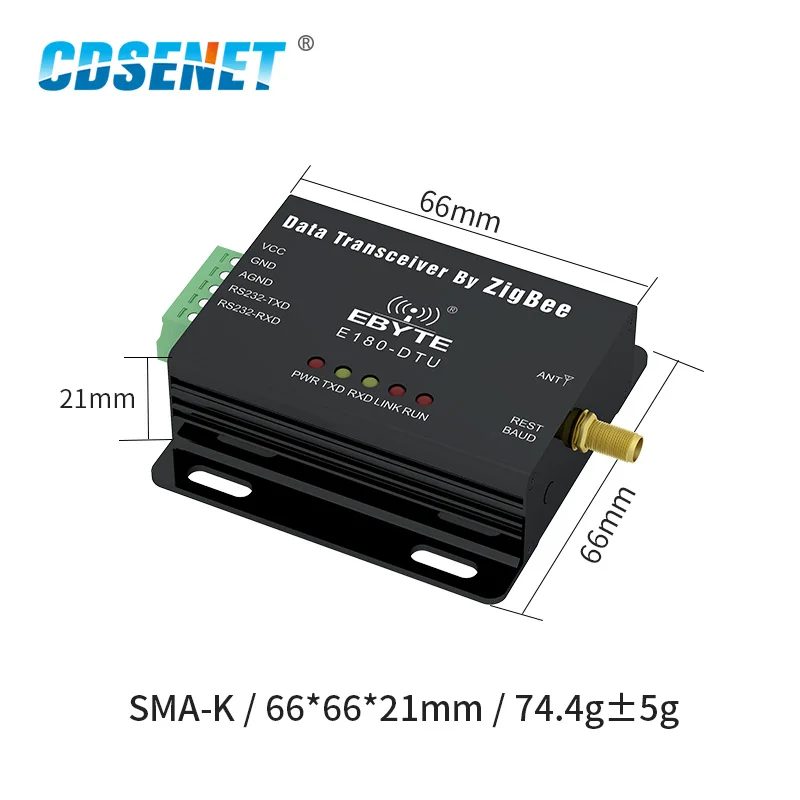RS232 ZigBee3.0 прозрачный трансивер для передачи данных специальный сетевой сетчатый