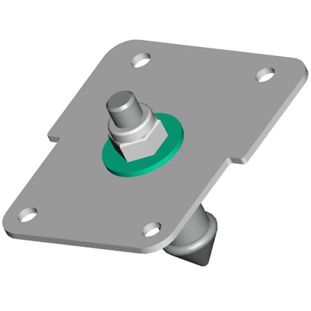 Комплект для ремонта сломанного сиденья Peg Post ATV Seat Pin Polaris Ranger 400 500 Crew 570 700 800 XP 4x4