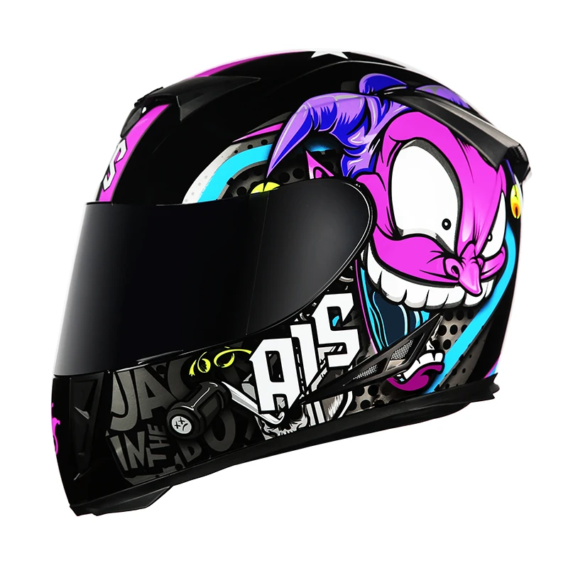 АИС мотоциклетный шлем крутой модульный Мото шлем с внутренним солнцезащитным козырьком безопасный двойной объектив гоночный полный шлем Мото шлем