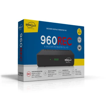 

Digiquest digital Decoder DGQ960 HD-function video recorder HD