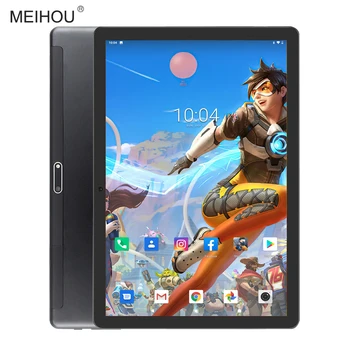 

2020 10 Inch Tablet PC Google Play Android 9.0 OS 2GB RAM 32GB ROM GPS Tempered 2.5D Screen IPS WIFI Tablet 10.1+Gifts