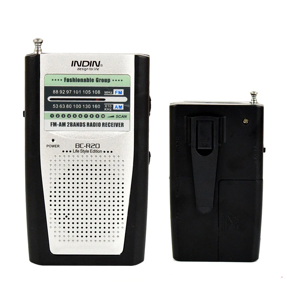 Walkman портативный маленький универсальный AM/FM приемник радио встроенный динамик