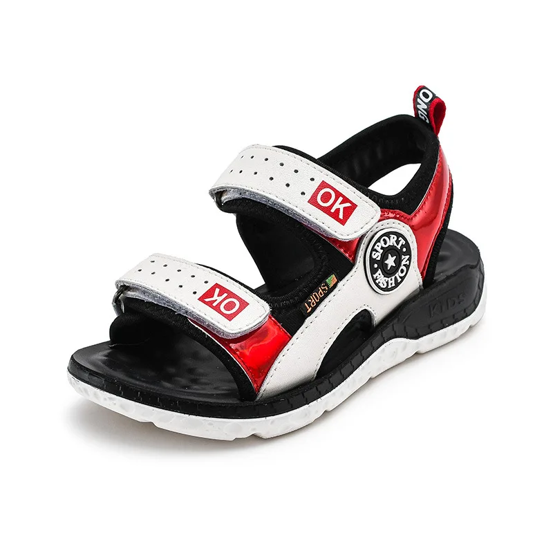 

Children Sandals for Boys Girls Summer Wild Magic Stick Casual Boys Bottom Non-Slip Closed Toe Beach Shoes Kid's Sandals